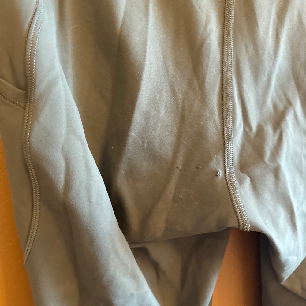 Lululemon Blue High Waisted Leggings High Rise Cropped Womens size 8 - Picture 6 of 7